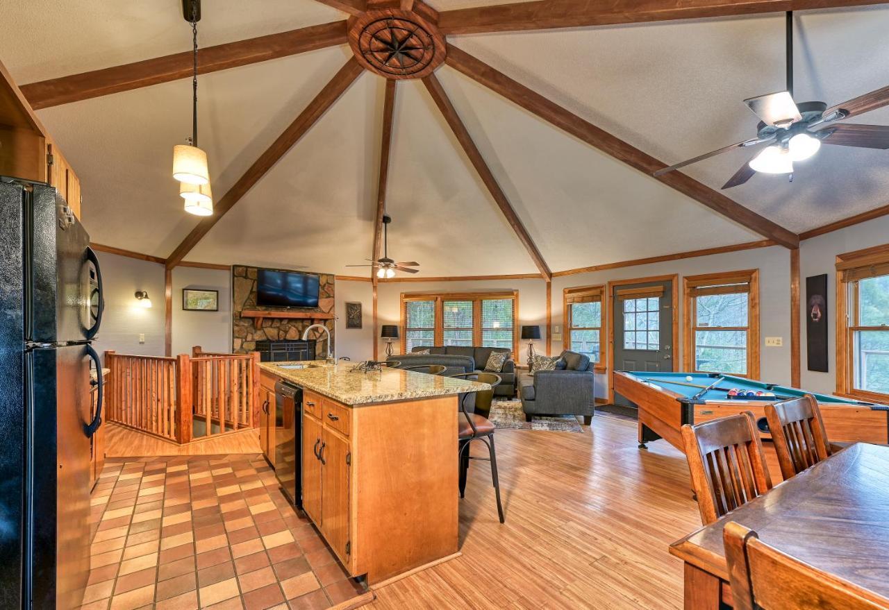 Hawks View Gatlinburg Mountain Cabin Bagian luar foto