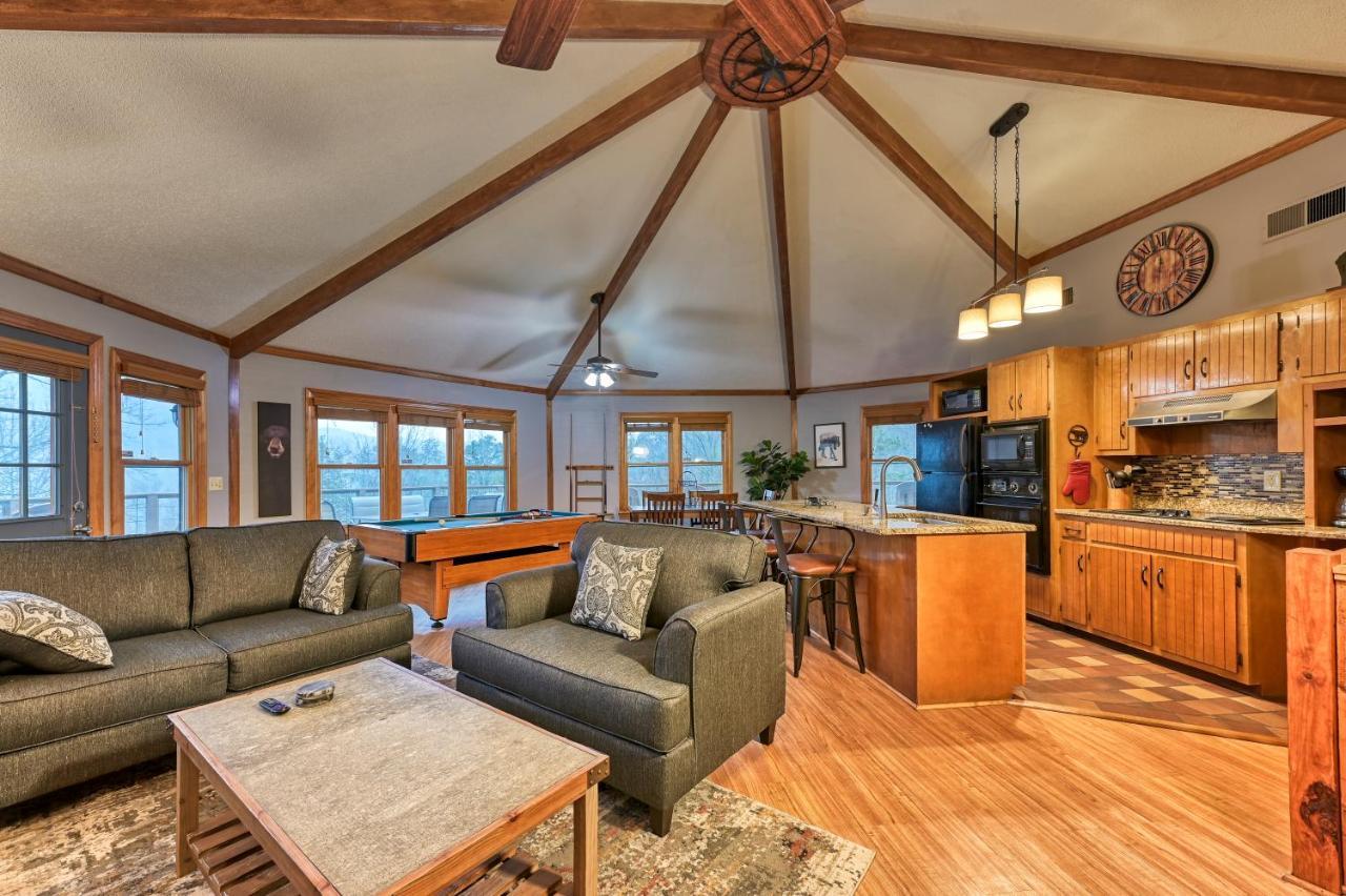 Hawks View Gatlinburg Mountain Cabin Bagian luar foto
