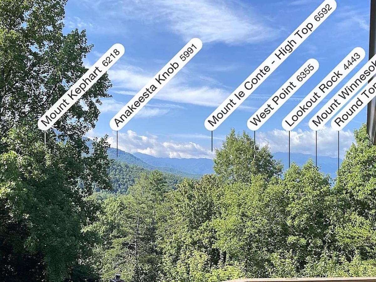 Hawks View Gatlinburg Mountain Cabin Bagian luar foto