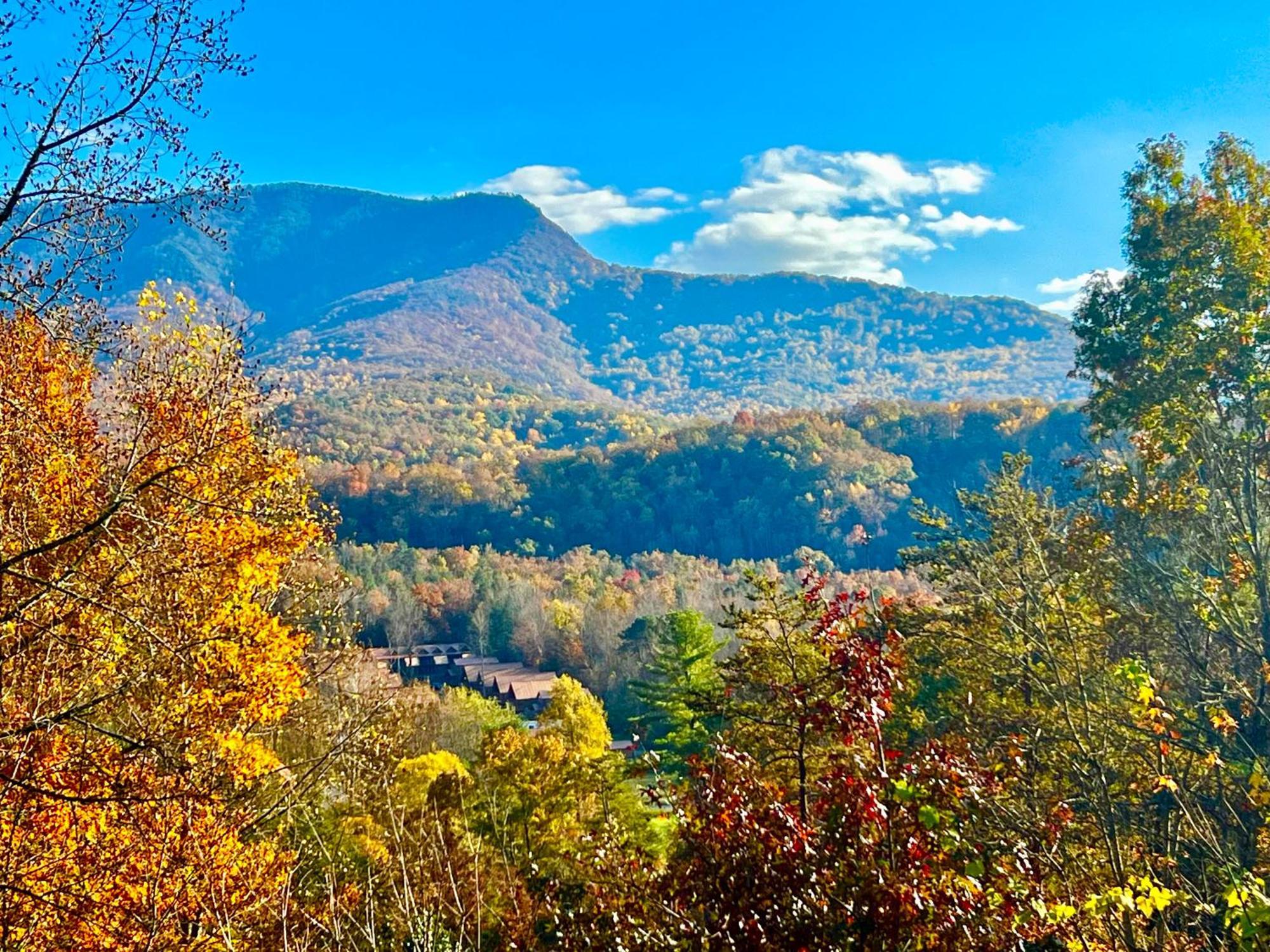 Hawks View Gatlinburg Mountain Cabin Bagian luar foto